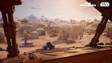 fortnite star wars batalla galactica nueva temporada nuevo mapa enclave exotico