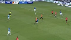 Lautaro en modo maravilla: golazo desde la frontal, imposible para el portero