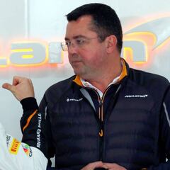 McLaren, a la baja: “Esperamos estar en la mitad, con Haas...”