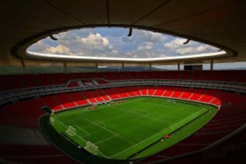 Los estadios inaugurados en los torneos cortos de la Liga MX