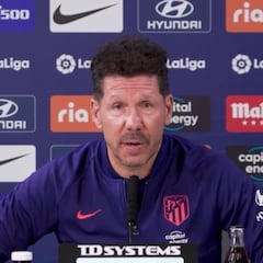 Simeone no se corta un pelo sobre los audios de Piqué