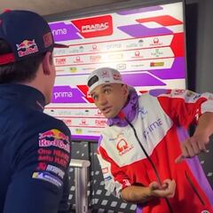 Las disculpas de Martín con Márquez: “Me sabe fatal...”