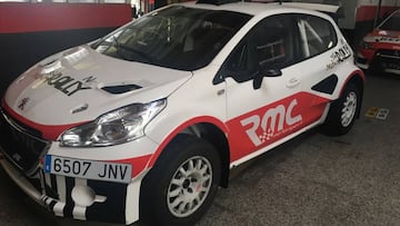 El Peugeot 208 Maxi Rally.