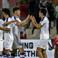 Uzbekistán se impone a Omán