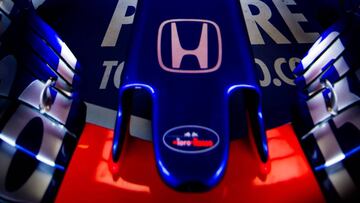 MONTMELO, SPAIN - MAY 13:  Pierre Gasly of Scuderia Toro Rosso and France during the Spanish Formula One Grand Prix at Circuit de Catalunya on May 13, 2018 in Montmelo, Spain.  (Photo by Peter Fox/Getty Images)