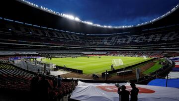 México jugará su tercer partido sin aficionados en el Azteca