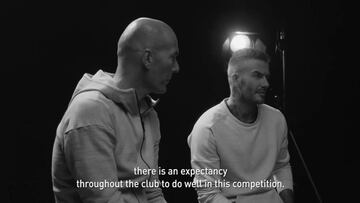 Beckham y la grandeza del Madrid en Champions: Zidane es testigo