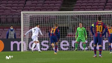 "Penaldo" fue TT en la redes y el ¡¡¡siu!!! de Cristiano rugiendo en el Camp Nou con fuerza