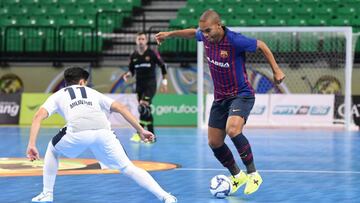 Debut plácido del Barcelona ante un inofensivo Elite Futsal