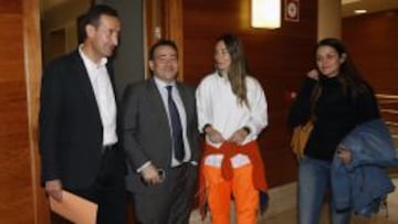 Reunión en el Ayuntamiento con IVF, Carlos González, Manuel Illueca, Cristina Martínez y Mireia Molla.