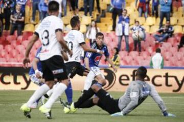 Millonarios tuvo en Vargas, Núñez y Rangel a los mejores del partido.