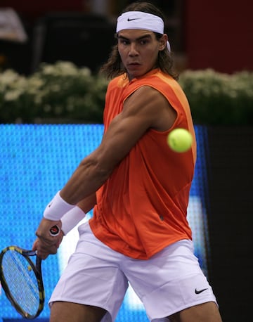 La evoluci¨®n f¨ªsica de Rafa Nadal desde sus inicios