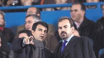 <b>BUENAS RELACIONES. </b>Torres y Laporta reafirmaron las buenas relaciones institucionales.