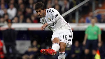 Lucas Silva, con el Real Madrid.