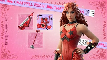 Chappell Roan desembarca en Fortnite con dos nuevas skins, varias canciones y accesorios temáticos: precio, contenido y más