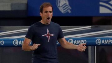 Jagoba Arrasate: "Seguramente estamos donde queríamos, pero no cómo queríamos"