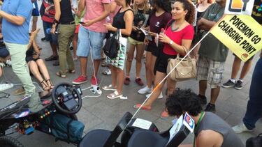 Así paralizó Madrid Pokémon Go