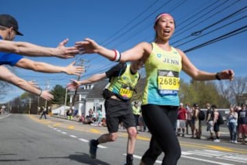 Maratón de besos en Boston