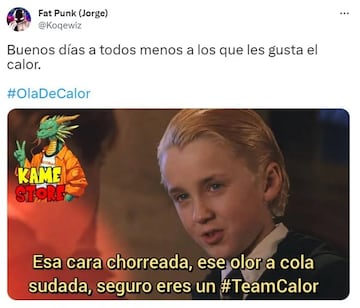 Los mejores memes para sobrellevar las altas temperaturas