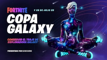 Anuncio oficial de la Copa Galaxy de Fortnite