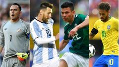 El 11 ideal de América para el Mundial de Rusia 2018