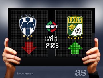 Los 79 movimientos del Draft del Apertura 2017 en imágenes