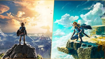 zelda tears of the kingdom comparativa breath of the wild graficos fps resolucion