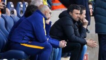 Luis Enrique, en Villarreal.