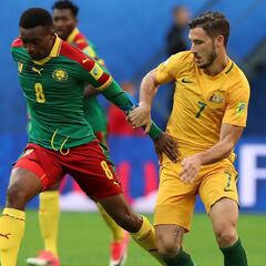 Camerún 1-1 Australia: Un empate que les aleja de las semis