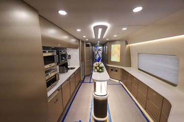 Despite being faster, it uses 20% less energy, thanks to improvements in traction systems and aerodynamic design.