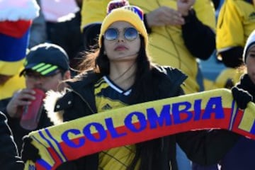 La belleza y los colores tiñeron las gradas en la primera fase de Copa América Chile 2015.