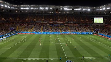 Panorámica del Rostov Arena en Rostov del Don.