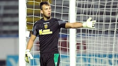 Alberto Brignoli, con la Ternana.