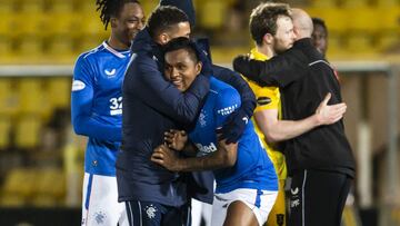 Alfredo Morelos anota y acerca a Rangers al título en Escocia