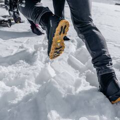 La suela define el comportamiento de una zapatilla en la montaña