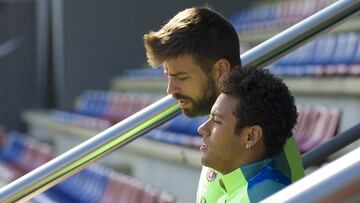 Gerard Piqué le pide a Neymar que dé un paso más