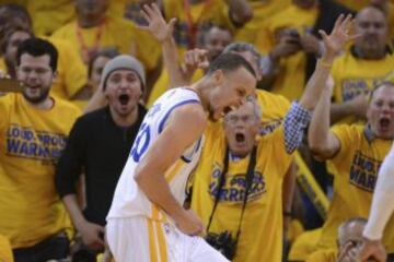 Stephen Curry se desquitó tras su discreto tercer partido y lideró a unos Warriors que han dado un vuelco anímico a la eliminatoria.