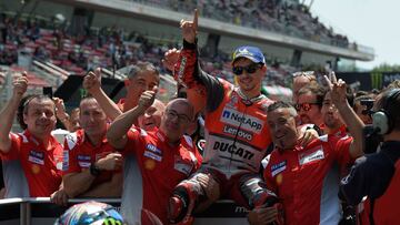 Pole de Lorenzo en Montmeló.