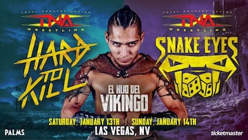 Hijo del Vikingo se presentará con TNA Wrestling en enero.