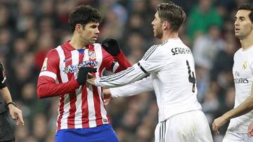Costa se las vio con Ramos.