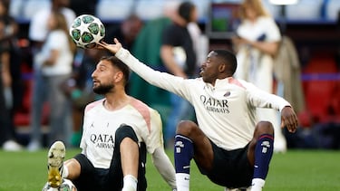 Dembélé y Donnarumma.