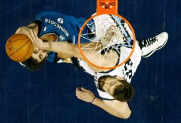 Ricky Rubio y Marc Gasol.