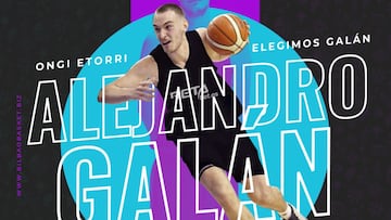 Galán llega a Bilbao