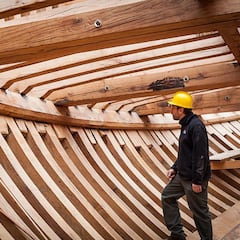 Un ballenero español renace 450 después de haber surcado los mares y el artífice lo tiene claro: “Es una vocación”