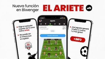 ¡Novedad Biwenger: Selecciona tu ariete y a ganar!