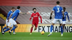 Brighton stun Liverpool at Anfield