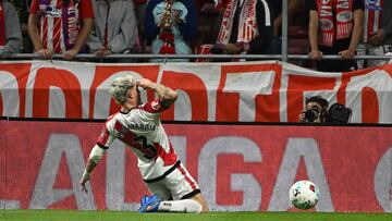 Chavarria celebra el 1-1 del Metropolitano.