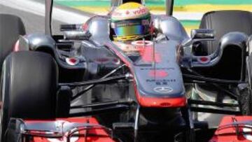 Hamilton, el mejor de la sesión libre; Alonso, cuarto