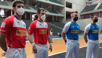 Zabaleta, Elezkano, Peña y Albiisu, en el Bizkaia