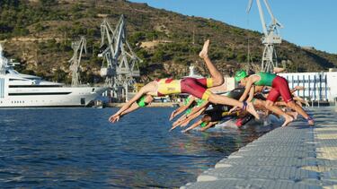 Los primeros Juegos del Agua, en Murcia.